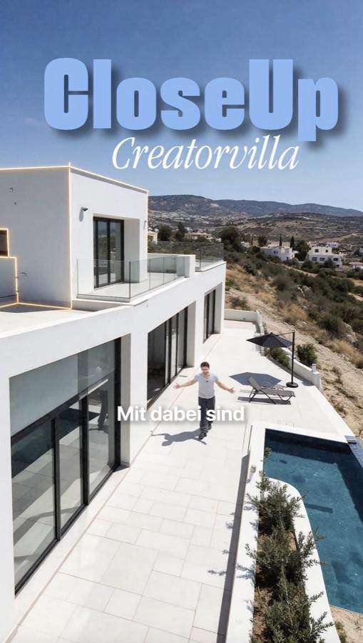 Instagram reel by CloseUp: creators on the terrace of the CloseUp creator villa